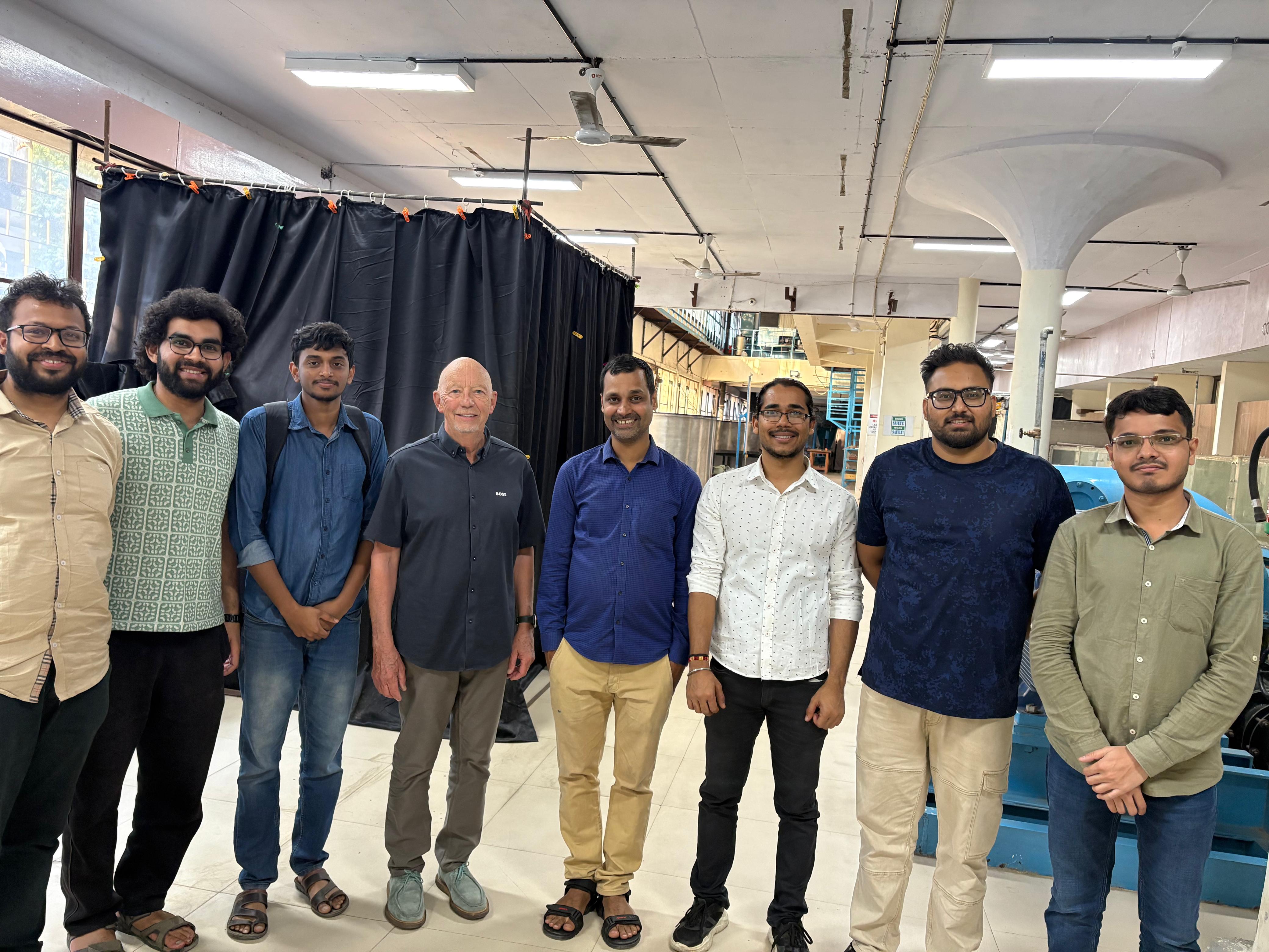 Prof Paul Linden visit